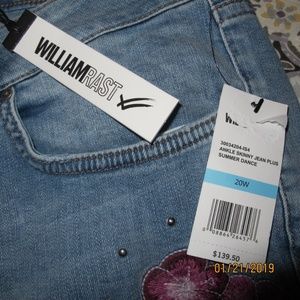 NWT william rast ankle skinny jeans 20
